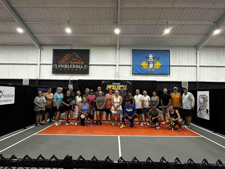 Pickleball tournament at 88888 Ranch