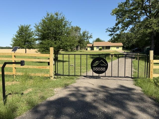Ranch house exterior