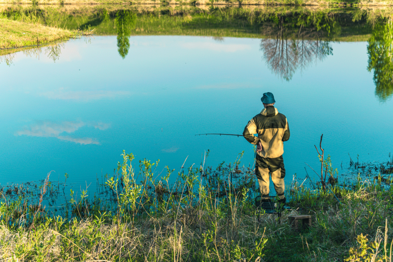 Fishing at 88888 Ranch