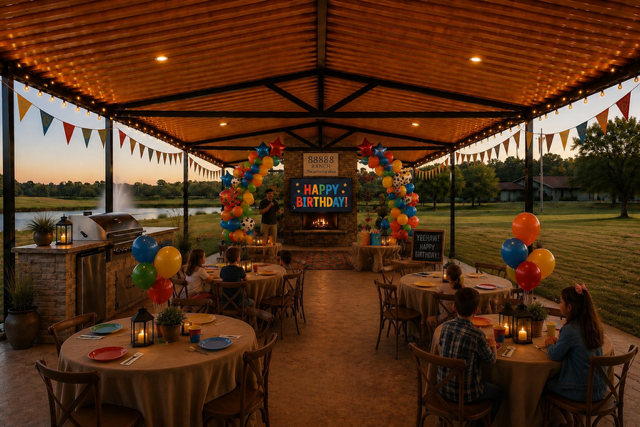 Birthday party concept at The Gathering Place
