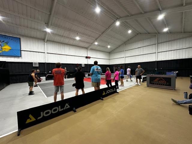 88888 Ranch indoor pickleball courts