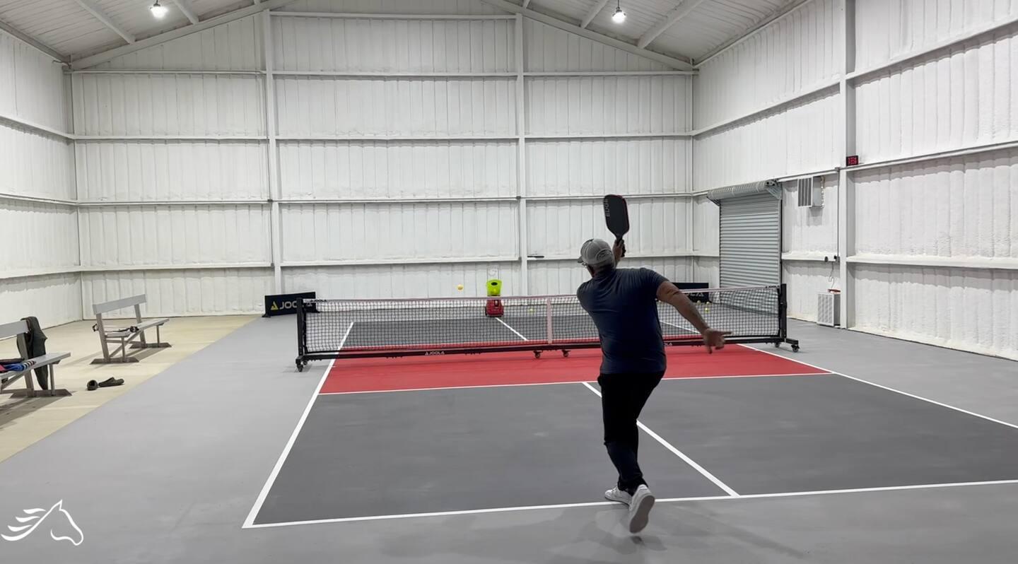 88888 Ranch indoor pickleball courts